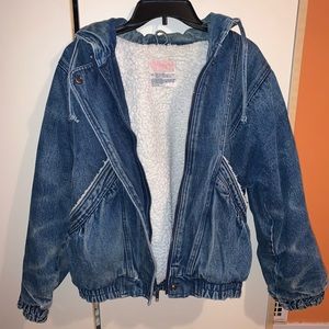 Jean Zipper Jacket